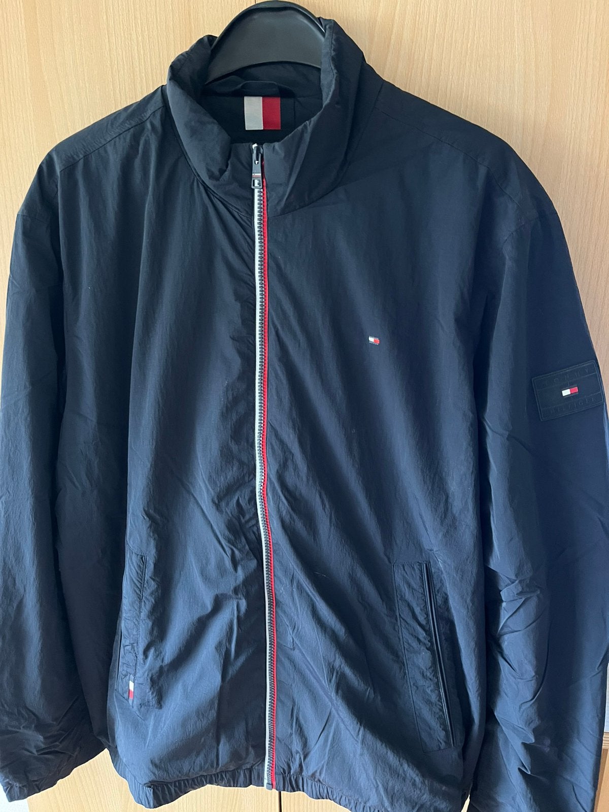Tommy Hilfiger zomer jack , maat xxxl., Verzenden, Zo goed als nieuw, Overige maten, Blauw