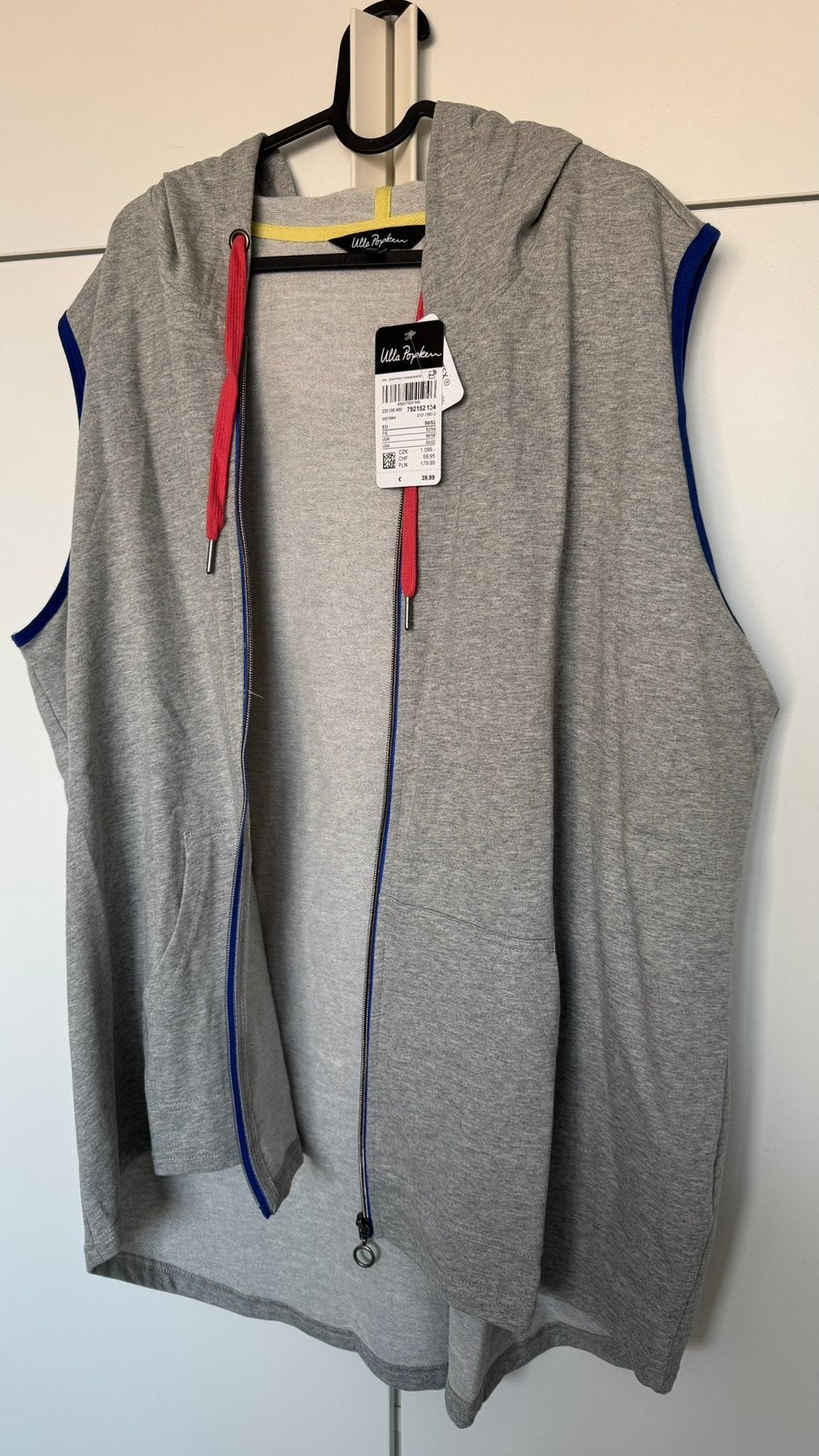Ulla Popken dunne boduwarmer niet gevoerd nieuw mt 50-52, Kleding | Dames, Ophalen of Verzenden, Nieuw, Grijs, Overige typen