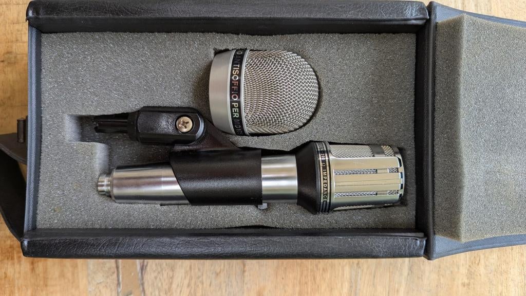 RCF MD2000-N Vintage Microfoon, Ophalen of Verzenden, Gebruikt