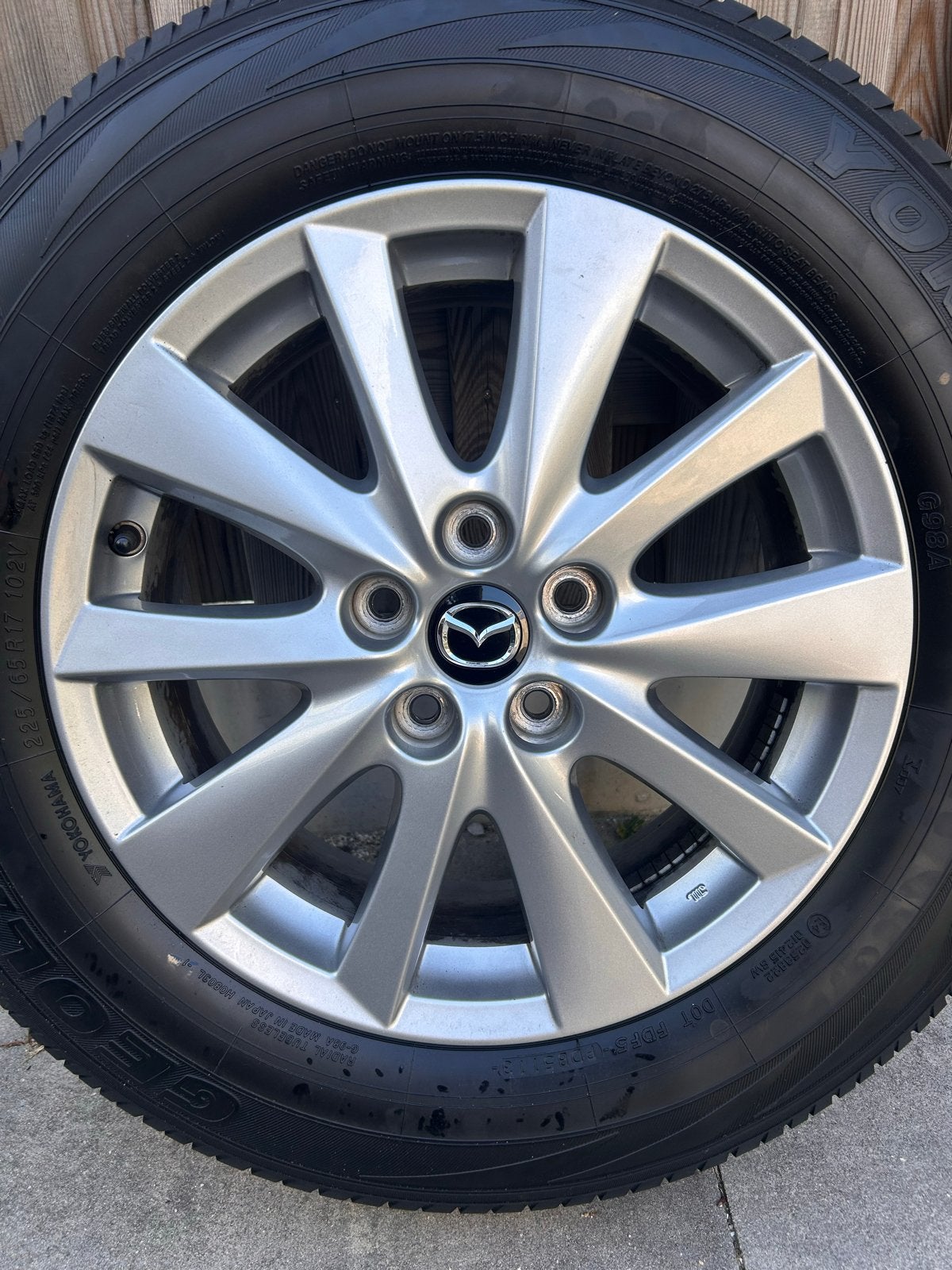 4 nette velgen voor Mazda CX5, Auto diversen, Auto-accessoires, Ophalen, Gebruikt