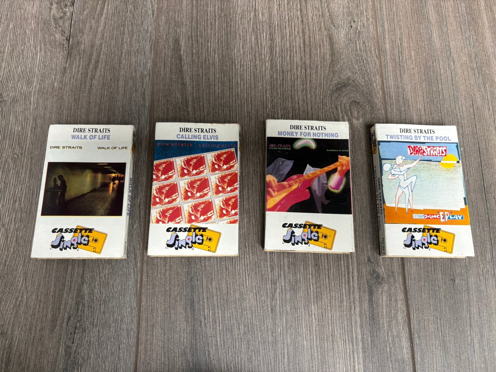 4x Dire Straits - Promo cassette, Ophalen of Verzenden, Zo goed als nieuw, Pop, 1 bandje
