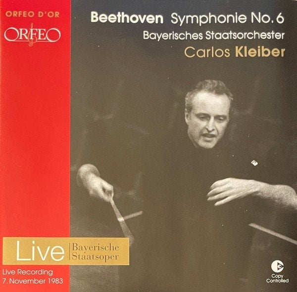 BEETHOVEN Symphonie no. 6 CD KLEIBER ORFEO, Ophalen of Verzenden, Classicisme, Gebruikt, Orkest of Ballet