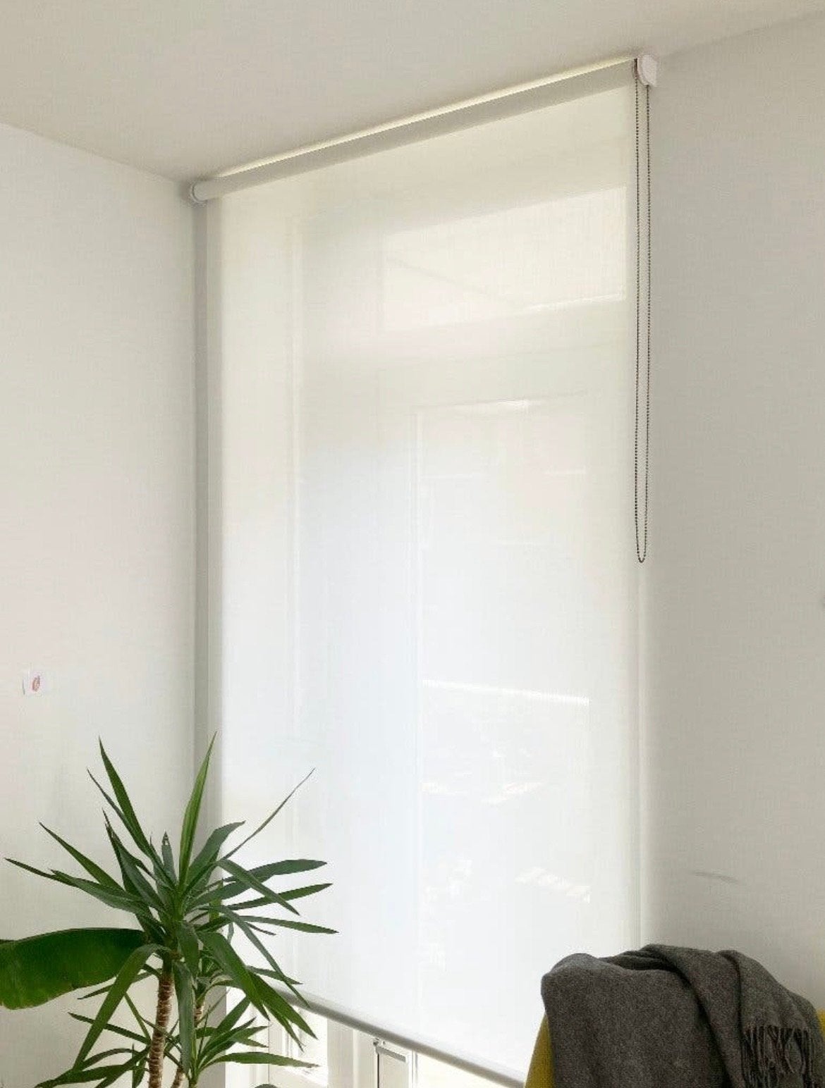 Moet weg! 2x Veneta rolgordijn off-white, nieuw, Ophalen, Overige merken, 116 cm, Wit