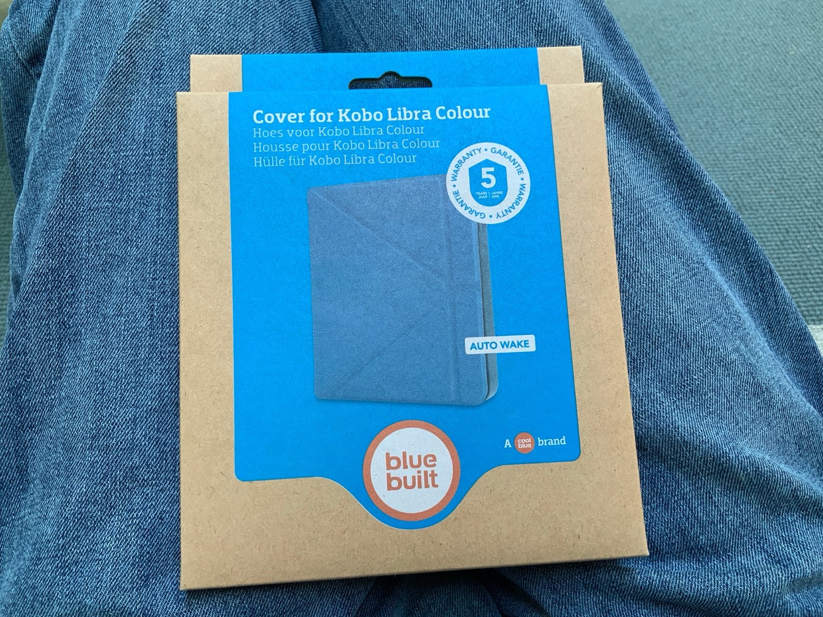 Blue Built Hoes voor Kobo Libra Colour - Nieuw, 8 inch, Touchscreen, Nieuw, Ophalen of Verzenden