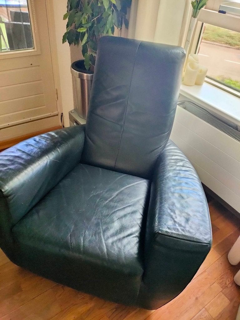 Longa fauteuil van Gerard van den Berg, Huis en Inrichting, Ophalen, Gebruikt, 75 tot 100 cm, Modern
