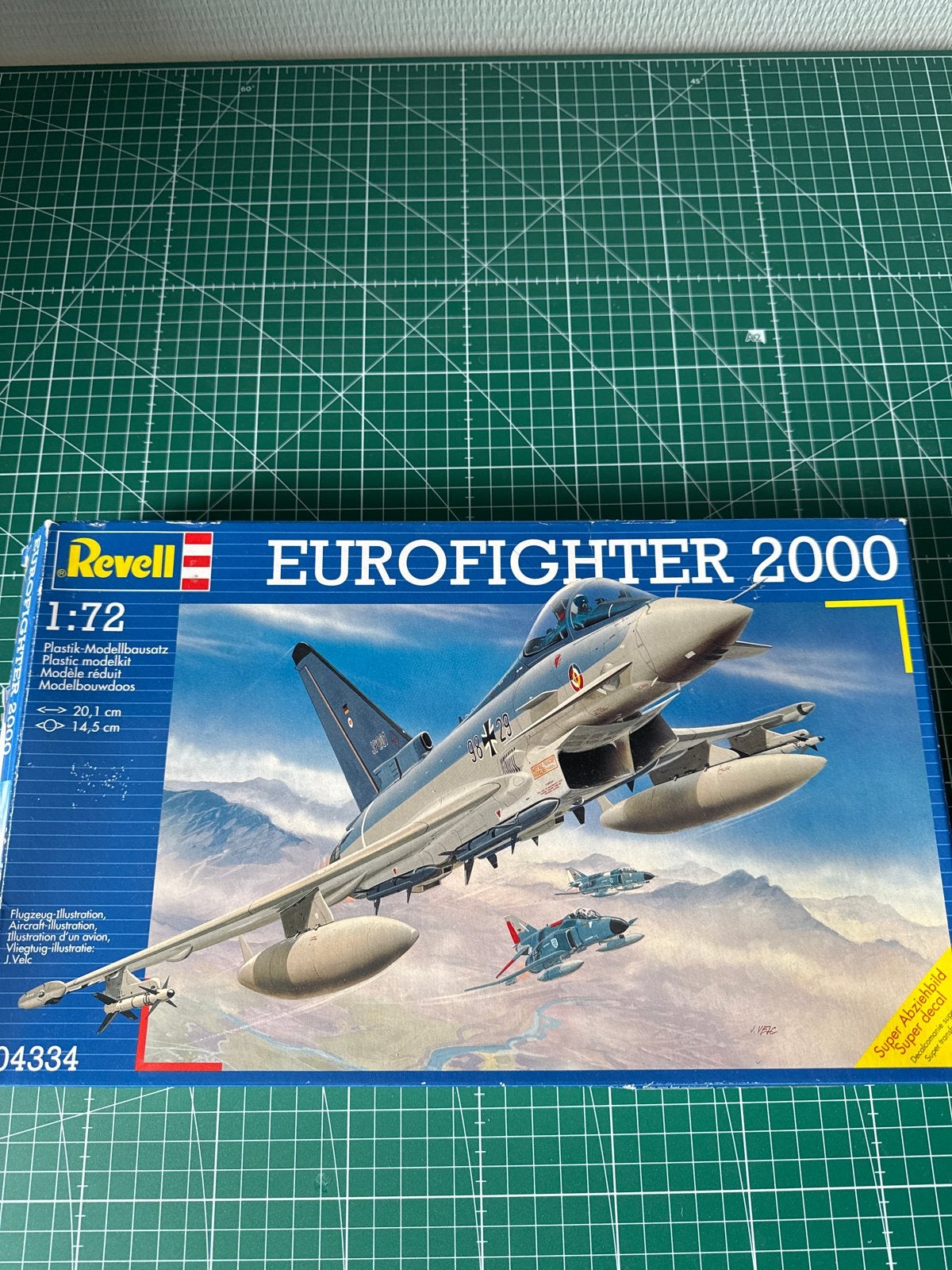 Revell Eurofighter 2000 modelbouwkit 1:72 (geen decals), 1:72 tot 1:144, Revell, Nieuw, Ophalen of Verzenden