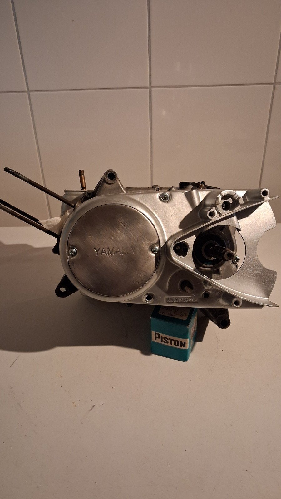 Yamaha fs1 rotatieblok 1969 met cilinder, Ophalen of Verzenden, Blok