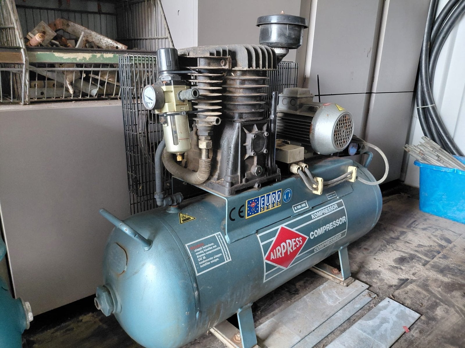 Airpress Compressor, Ophalen, Gebruikt, 200 tot 400 liter/min, 6 tot 10 bar