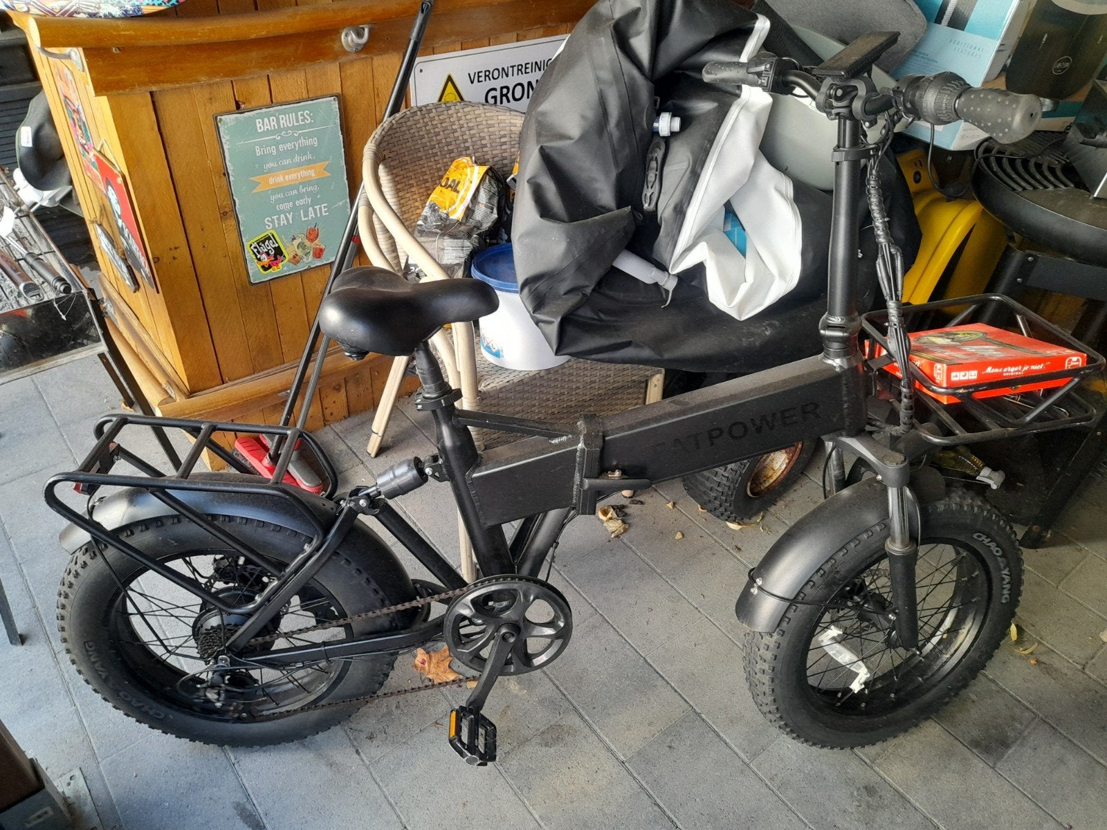 fatpower fatbike vouwfiets ebike, Fietsen en Brommers, Elektrische fietsen, Ophalen, Overige merken