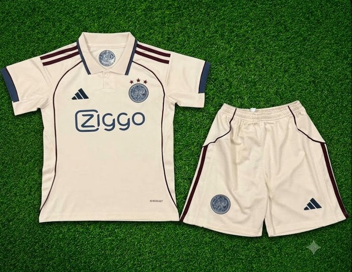 Ajax 3e Derde Tenue 25 26 Kinderen + Volwassernen, Maat XS of kleiner, Verzenden, Nieuw, Set