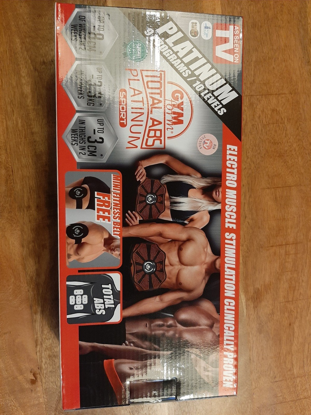 Gymform Total Abs Platinum Sport EMS Trainer, Ophalen of Verzenden, Nieuw