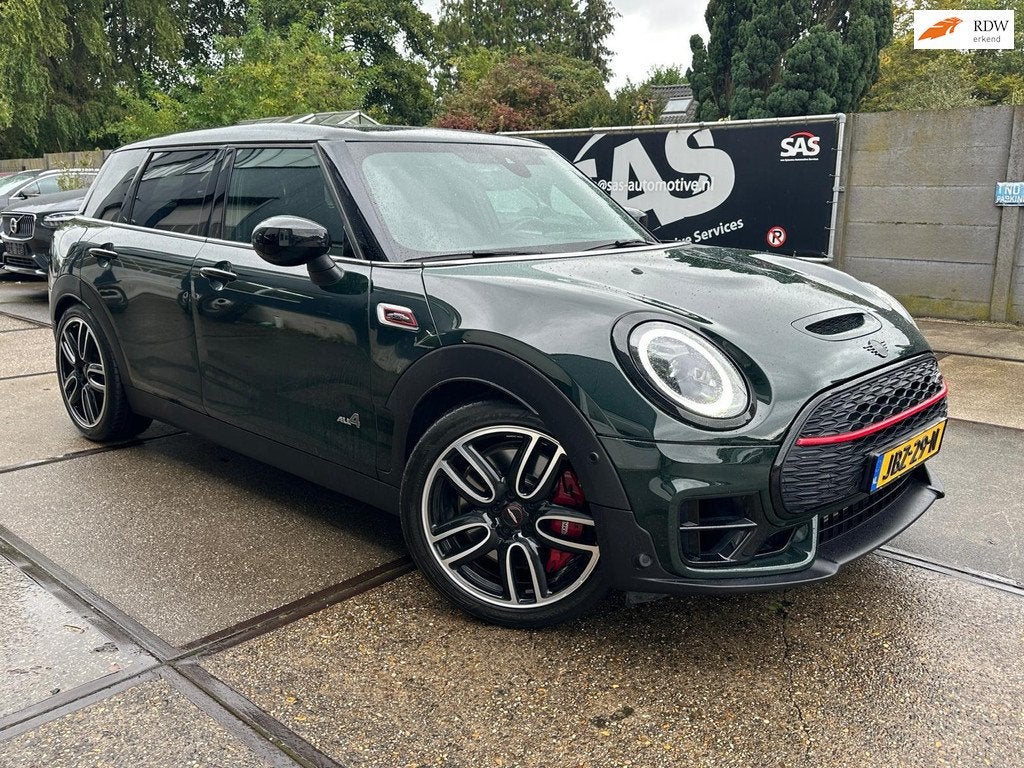 Mini Clubman 2.0 John Cooper Works ALL4 JCW Pack, Auto's, Mini, Bedrijf, Te koop, Clubman, 4x4, ABS, Achteruitrijcamera, Adaptive Cruise Control