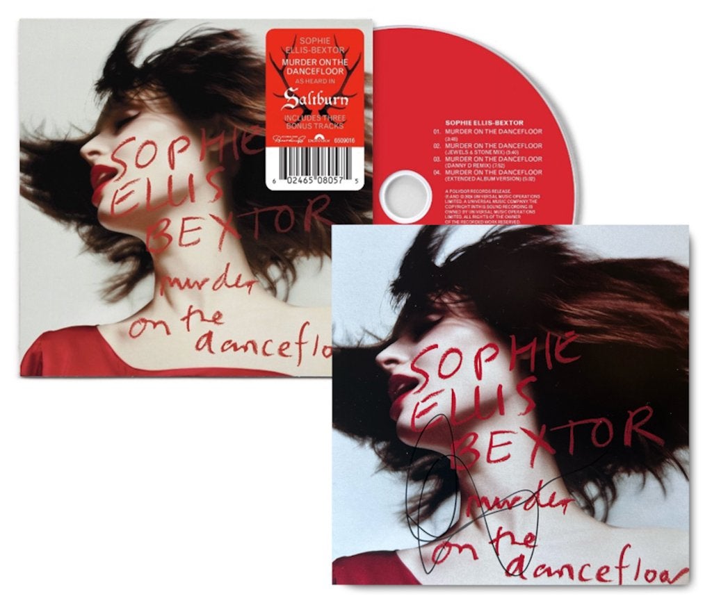 Cd Single Sophie Ellis Bextor Murder GESIGNEERD RED NIEUW, Ophalen of Verzenden, Nieuw in verpakking, Pop, Gesigneerd