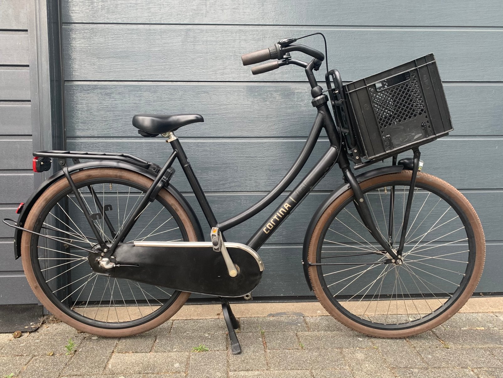 Zeer nette Cortina U4 RN3 transportfiets 3versn 57cm, Fietsen en Brommers, Fietsen | Dames | Damesfietsen, Terugtraprem, Versnellingen