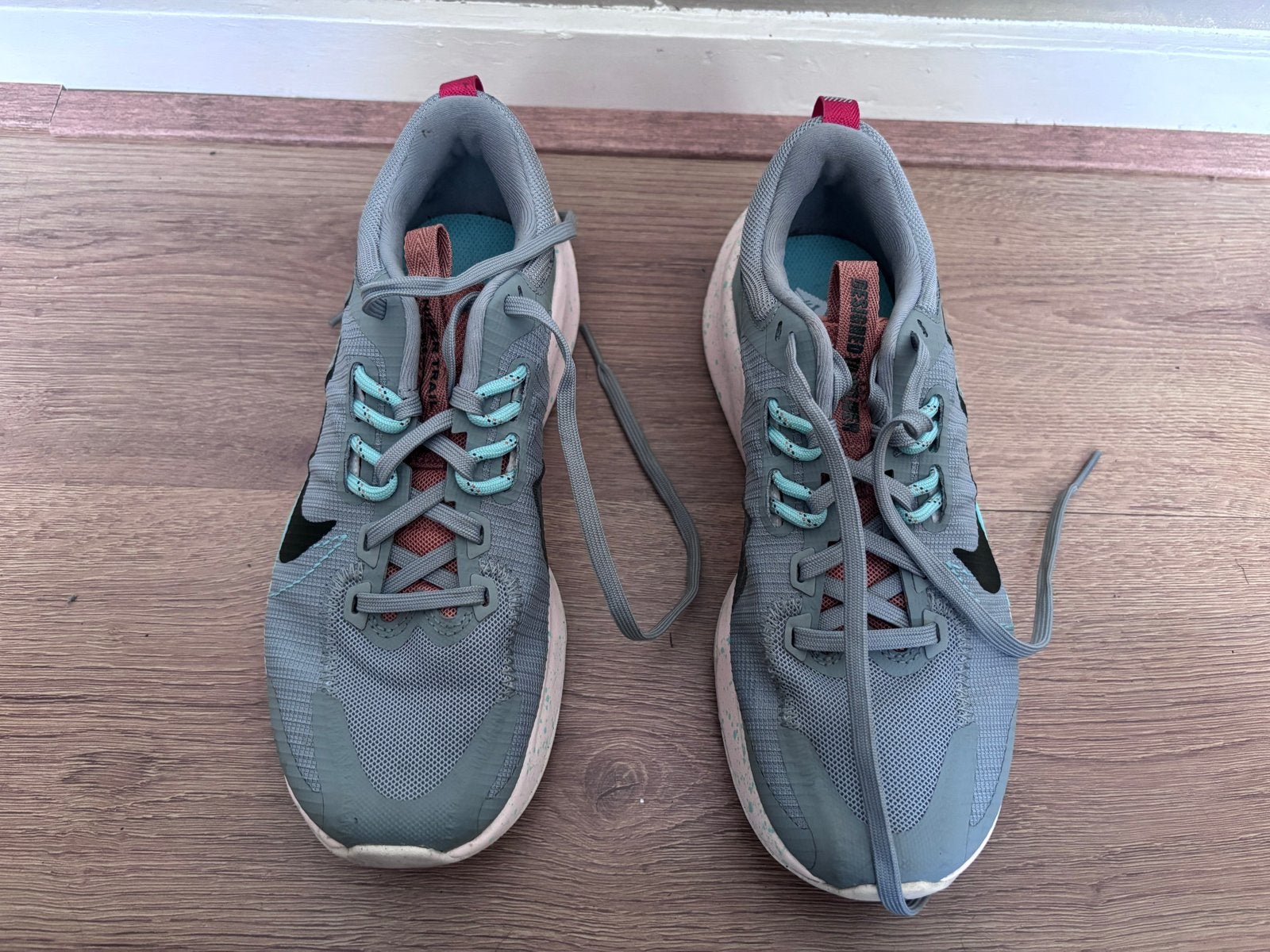 Nike juniper trail 2 maat 36,5, Kleding | Dames, Ophalen of Verzenden, Gedragen, Blauw, Sportschoenen