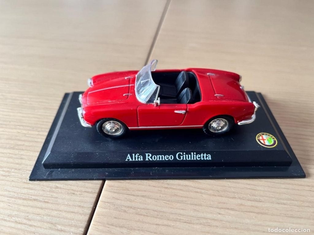 Alfa Romeo Giulietta Spider Del Prado 1:43 in OVP, Ophalen of Verzenden, Nieuw, Auto, Overige merken
