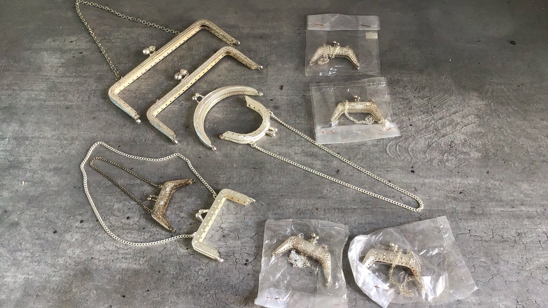 Lot van 9 beugels om tasjes te maken, Ophalen of Verzenden, Nieuw