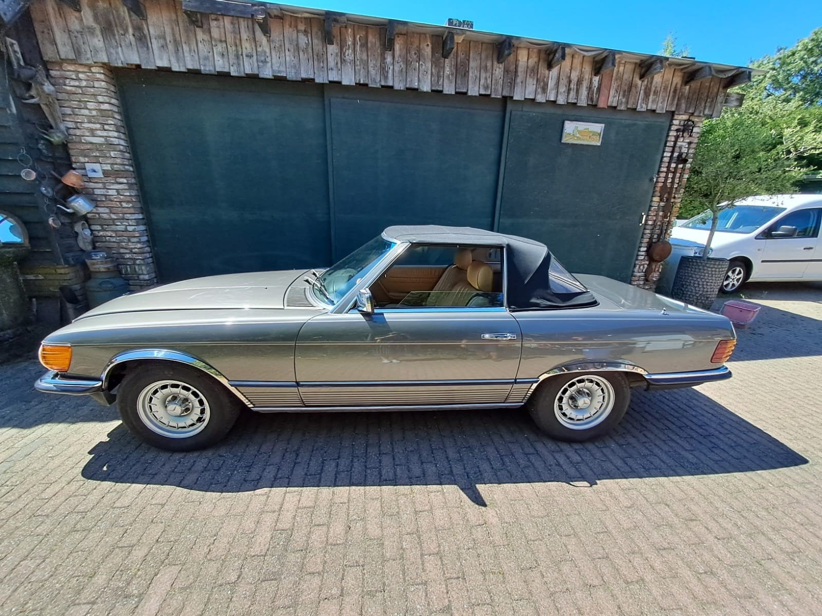 Mercedes-Benz 280 SL Cabrio R107 – 1983 – Automaat, Auto's, Mercedes-Benz, Automaat, Cabriolet, 2746 cc, 185 pk