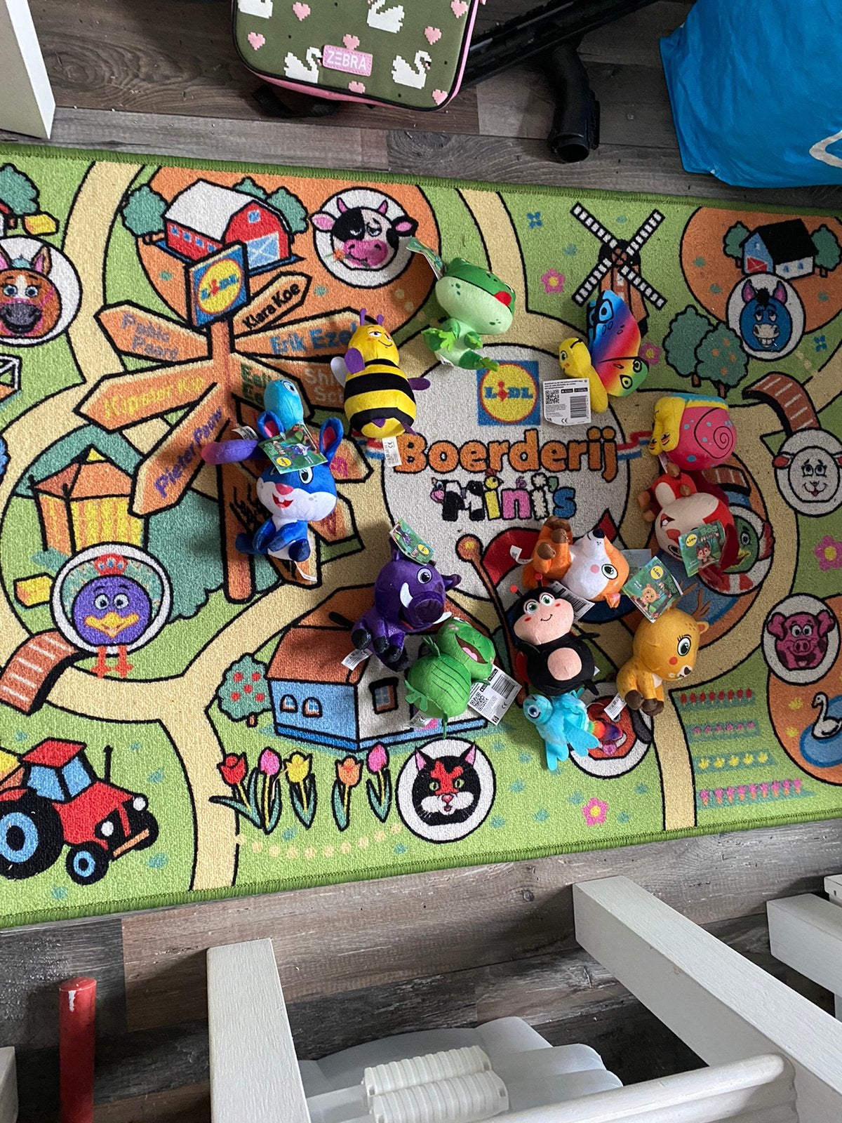 Lidl Boerderij Minis Knuffels - Complete Set, Overige karakters, Overige typen, Meerkleurig, Klein (minder dan 20 cm)