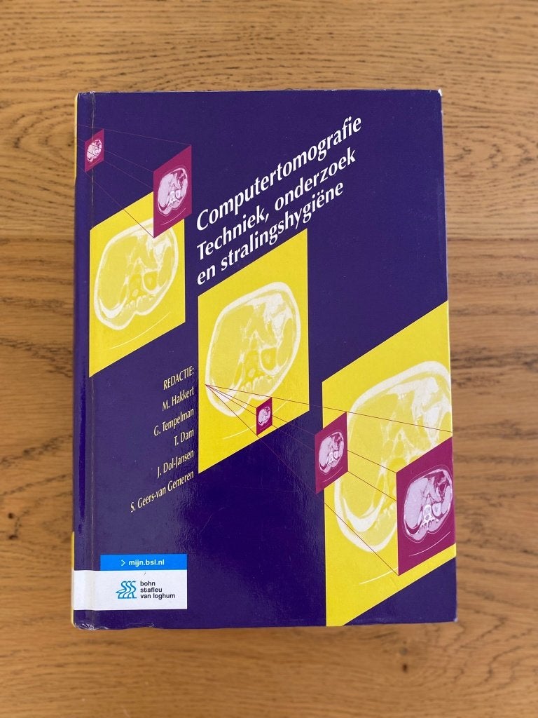 Computertomografie (3e editie) - Studieboek MBRT, Boeken, Onbekend, Zo goed als nieuw, Beta, HBO