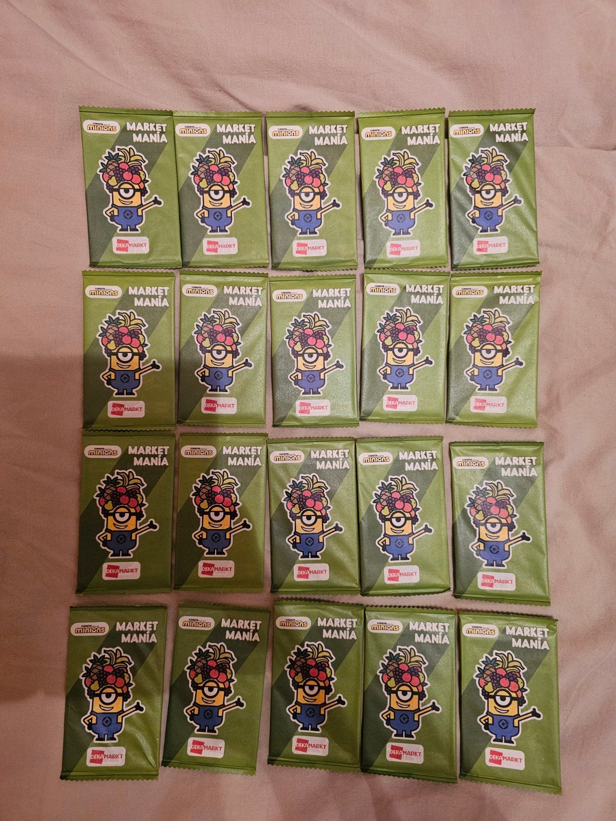 Minions Dichte pakjes kaartjes  (20 stuks) 1€, Ophalen of Verzenden, Nieuw