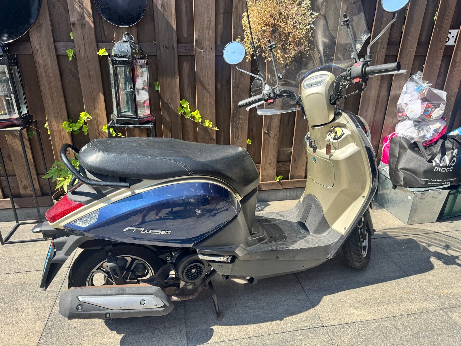 Sym Mio 50i - Betrouwbare en stijlvolle scooter, Fietsen en Brommers, Ophalen, Gebruikt, Benzine, SYM