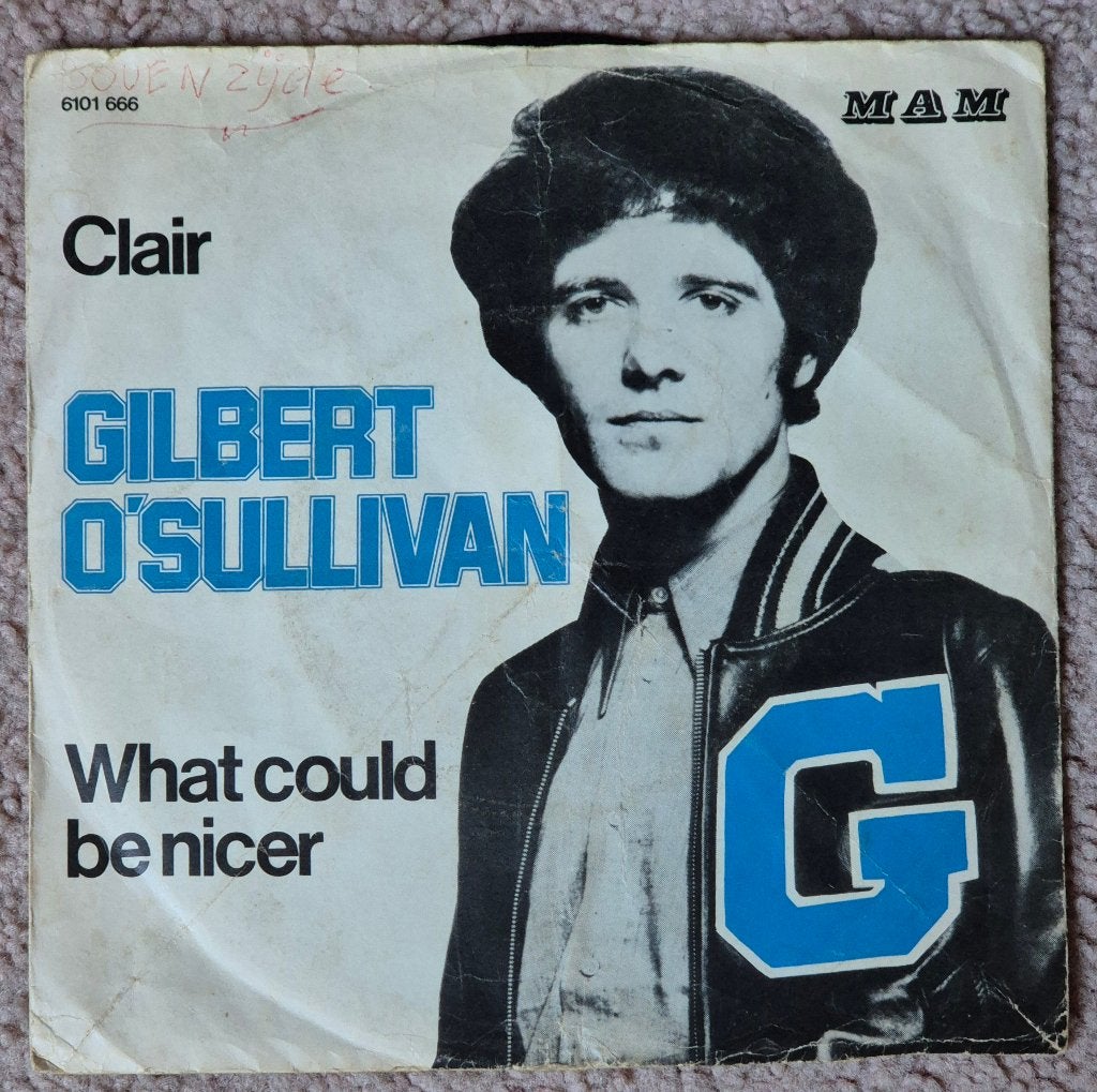Gilbert O'Sullivan – Clair / What Could Be Nicer, Ophalen of Verzenden, Gebruikt, 7 inch, Pop