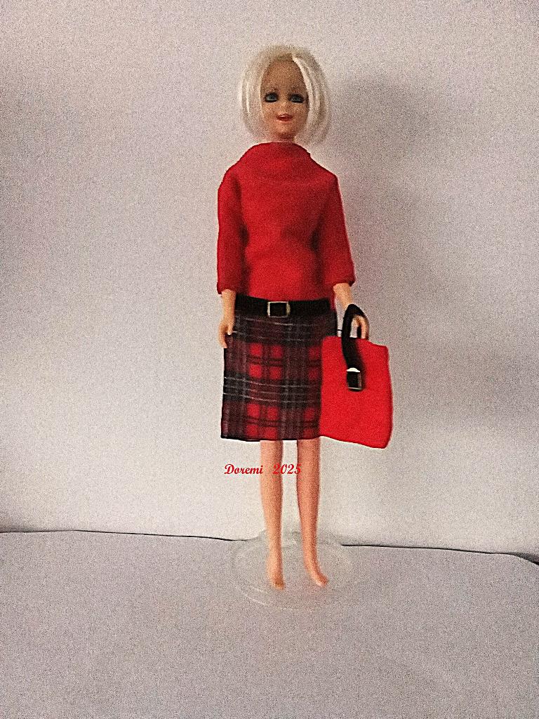 Vintage Twiggy barbie - geen verzending  👈, Ophalen, Gebruikt, Pop