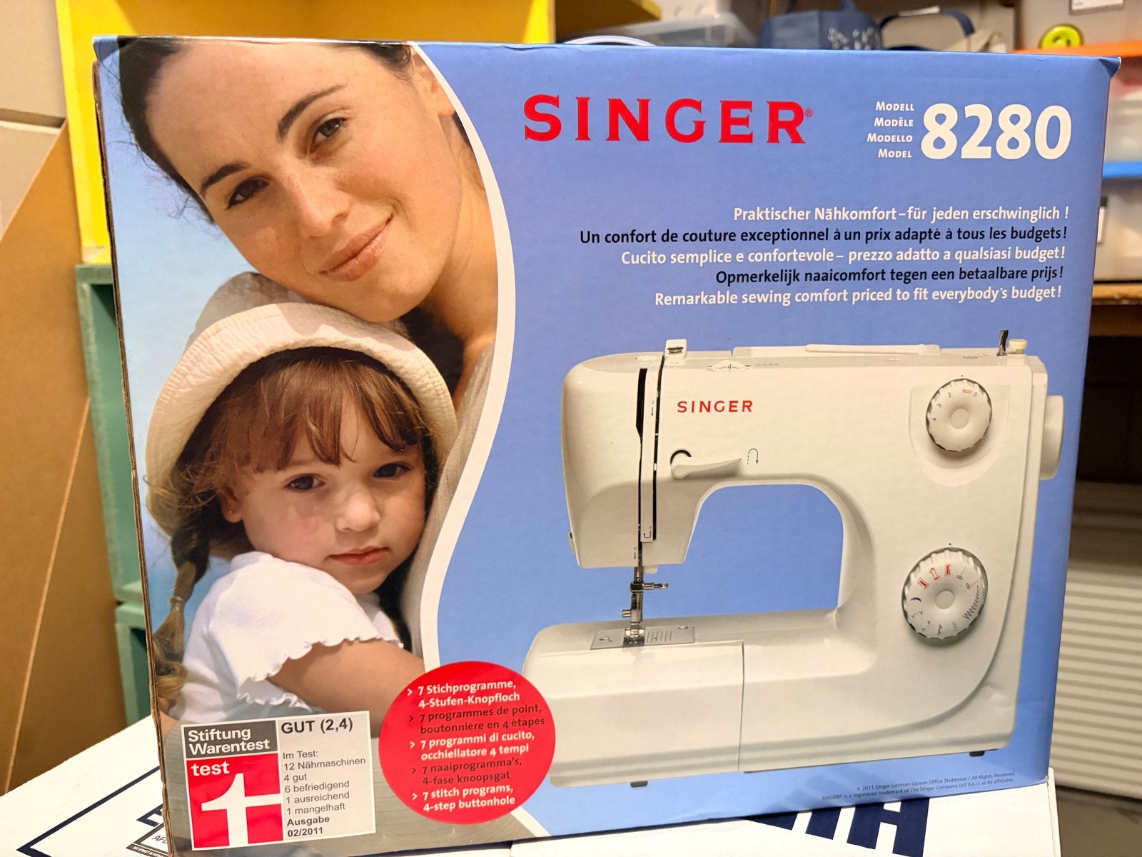 Singer 8280 Naaimachine, Ophalen, Nieuw, Naaimachine, Singer
