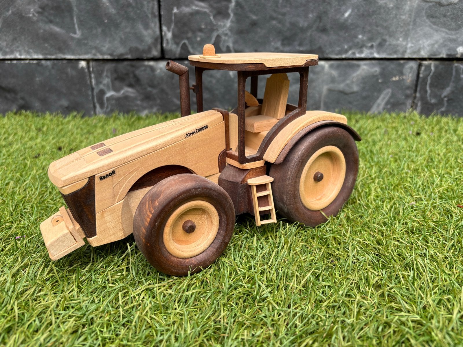 Houten John Deere Tractor, Ophalen of Verzenden, Zo goed als nieuw, Overige typen
