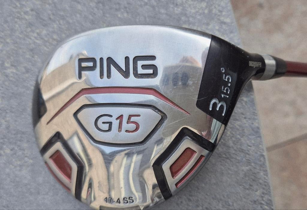 Ping G15 3 15,5⁰ met originele sok, Ophalen, Club, Ping