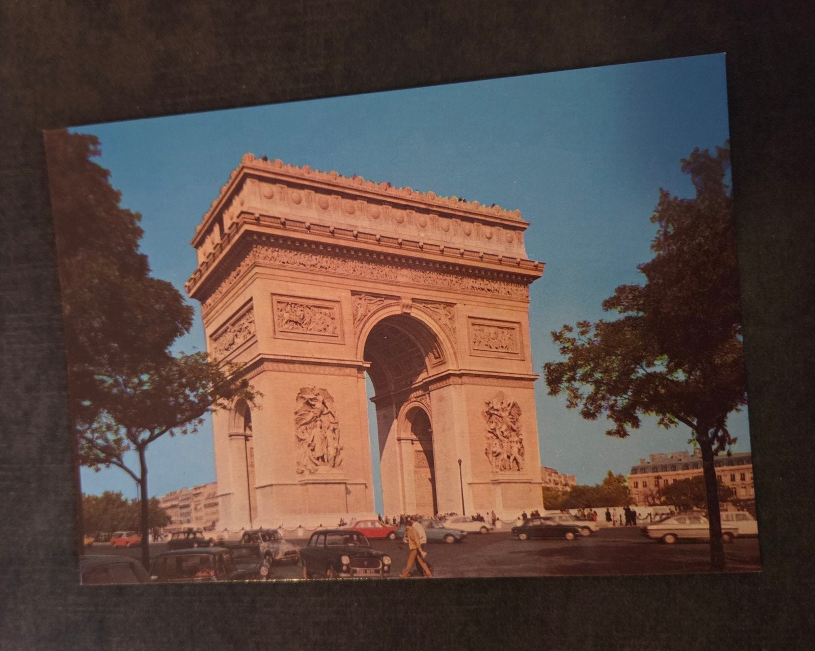 Ansichtkaart Parijs - L'Arc de Triomphe, Verzenden, 1960 tot 1980, Ongelopen, Frankrijk