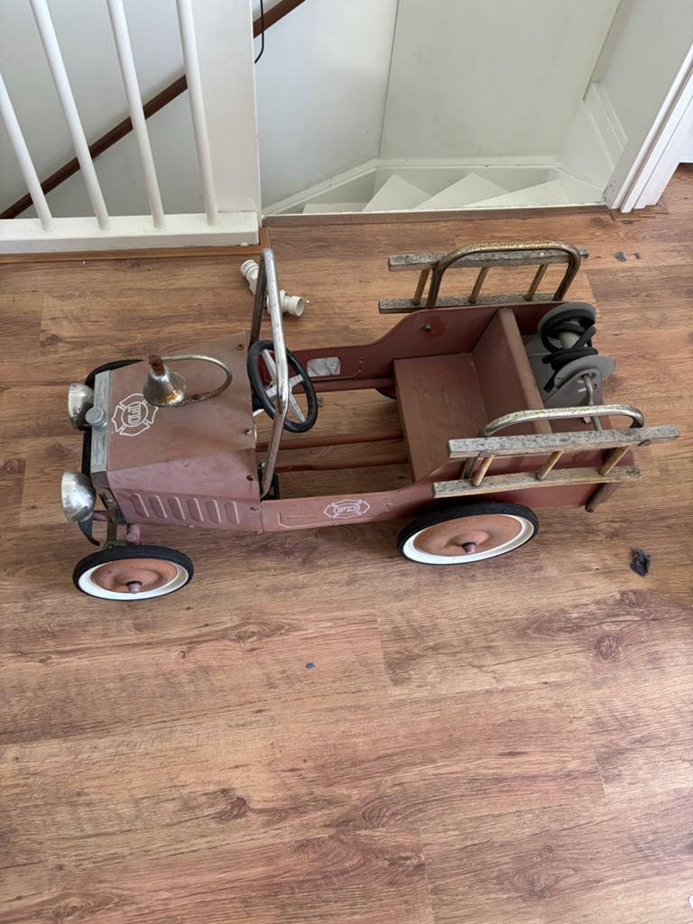 Vintage Brandweer Trapauto - Jaren '30 Stijl., Ophalen, Gebruikt