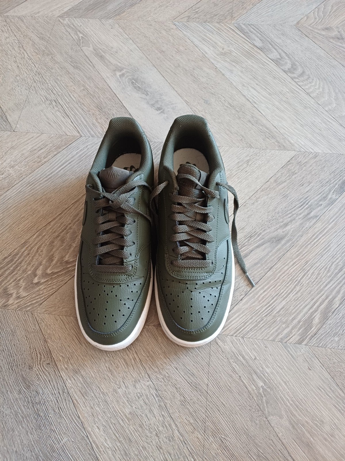 Nike Court Vision Low sneakers - Donkergroen, Ophalen of Verzenden, Overige kleuren