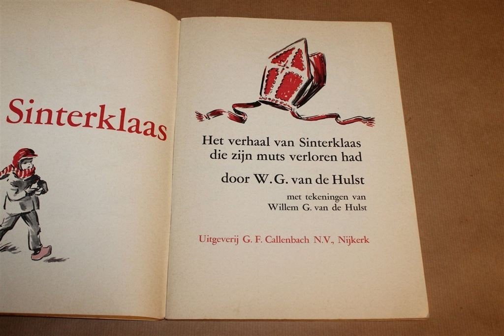 Sinterklaas — W.G. van de Hulst, Verloren Muts 1967, Gebruikt, -, -, Ophalen of Verzenden