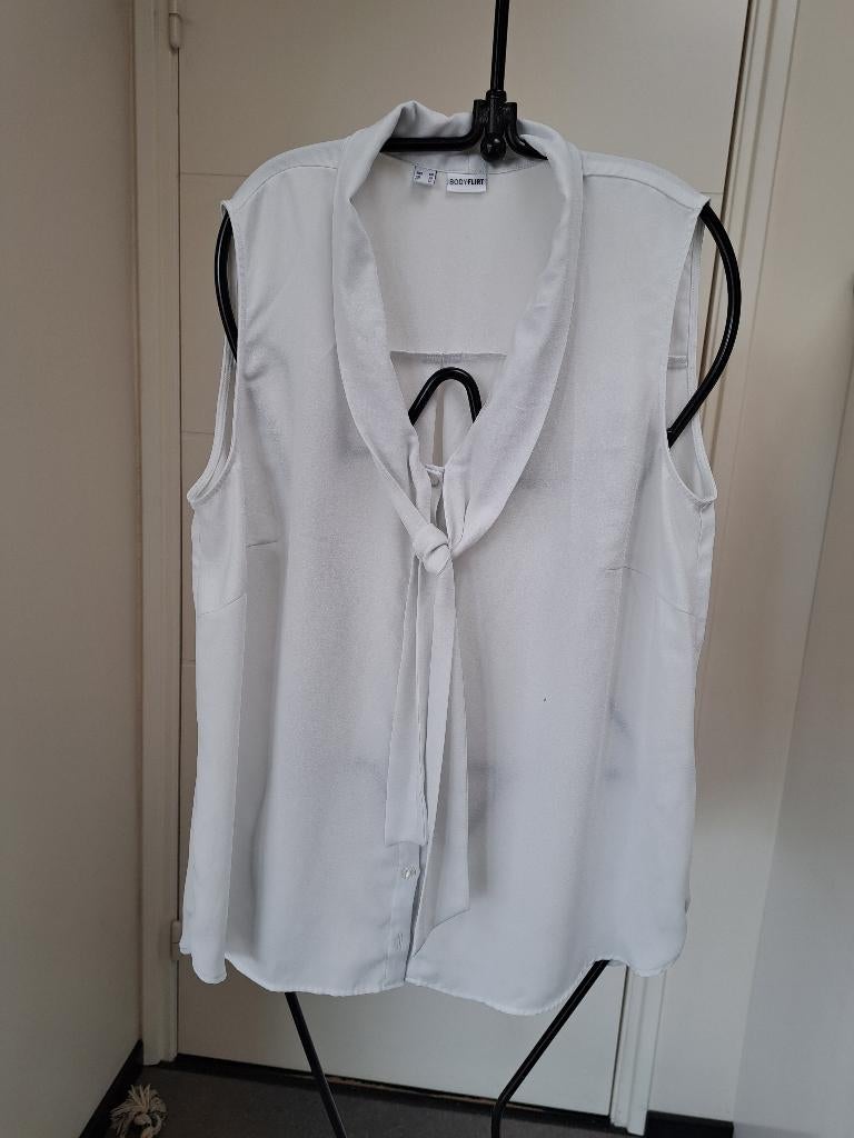 BODYFLIRT mooie witte blouse, maat 46, Wit, Maat 46/48 (XL) of groter, Ophalen of Verzenden, Zo goed als nieuw
