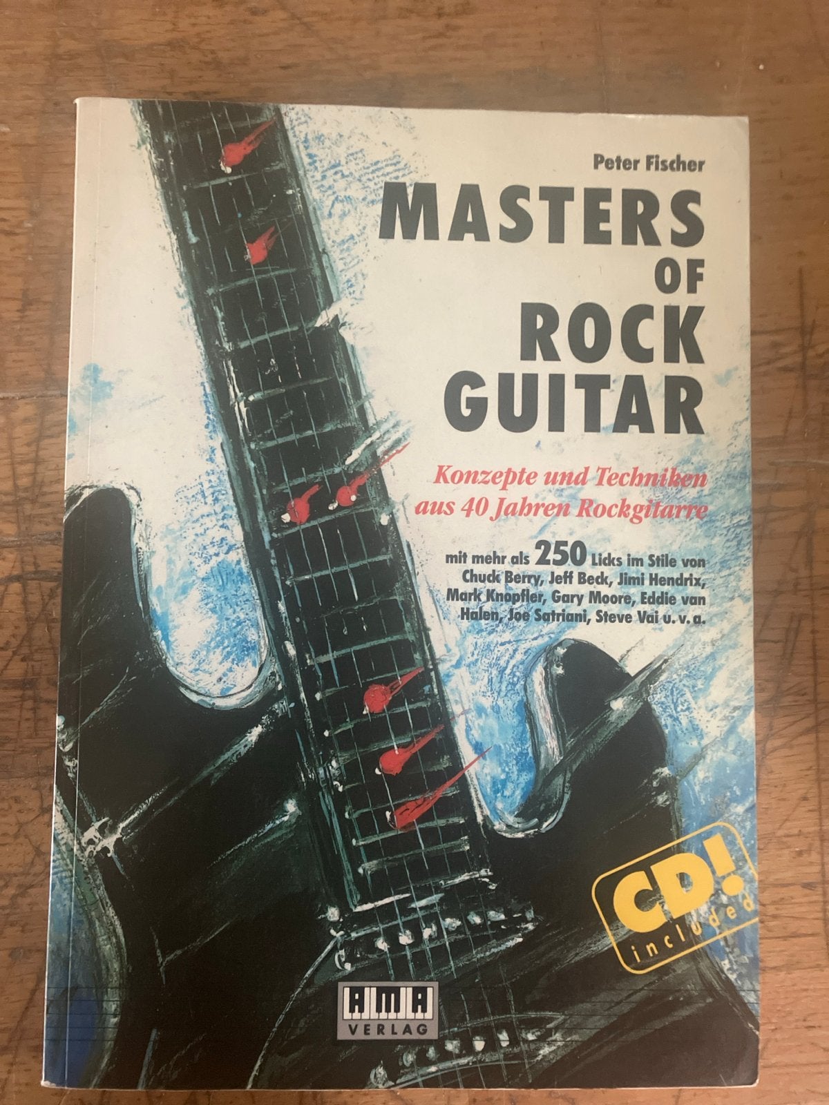 Masters of Rock Guitar - Peter Fischer (incl. CD), Ophalen of Verzenden, Zo goed als nieuw