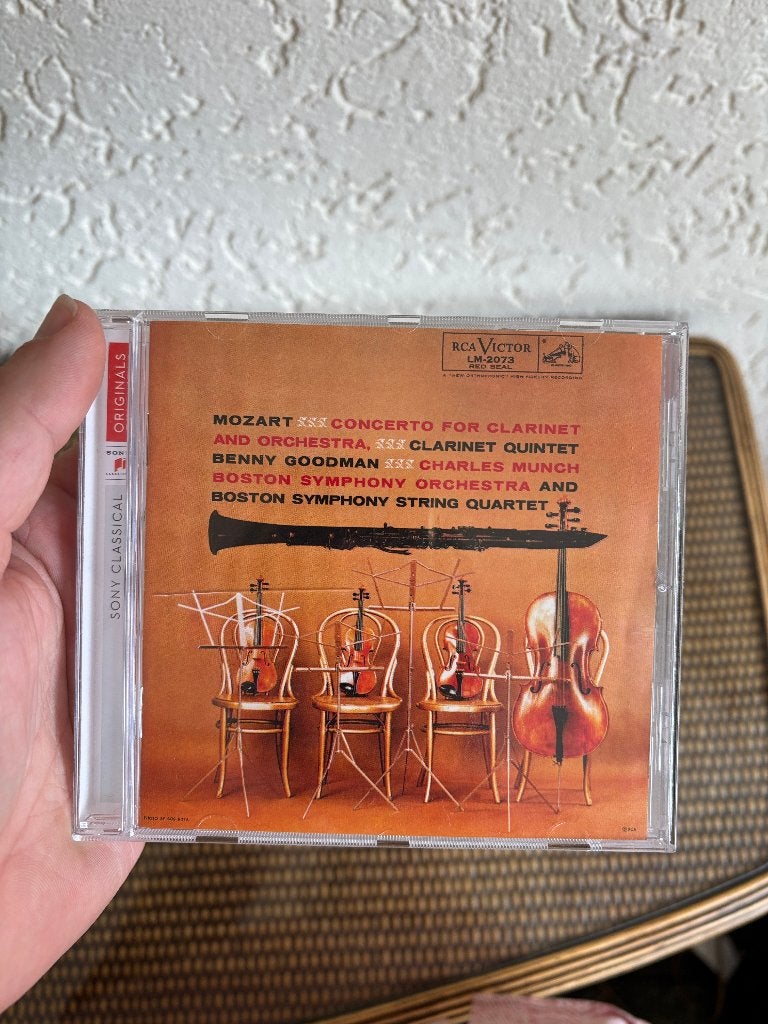 Mozart, Benny Goodman - Concerto For Clarinet And Orchestra, Ophalen of Verzenden, Classicisme, Gebruikt, Overige typen