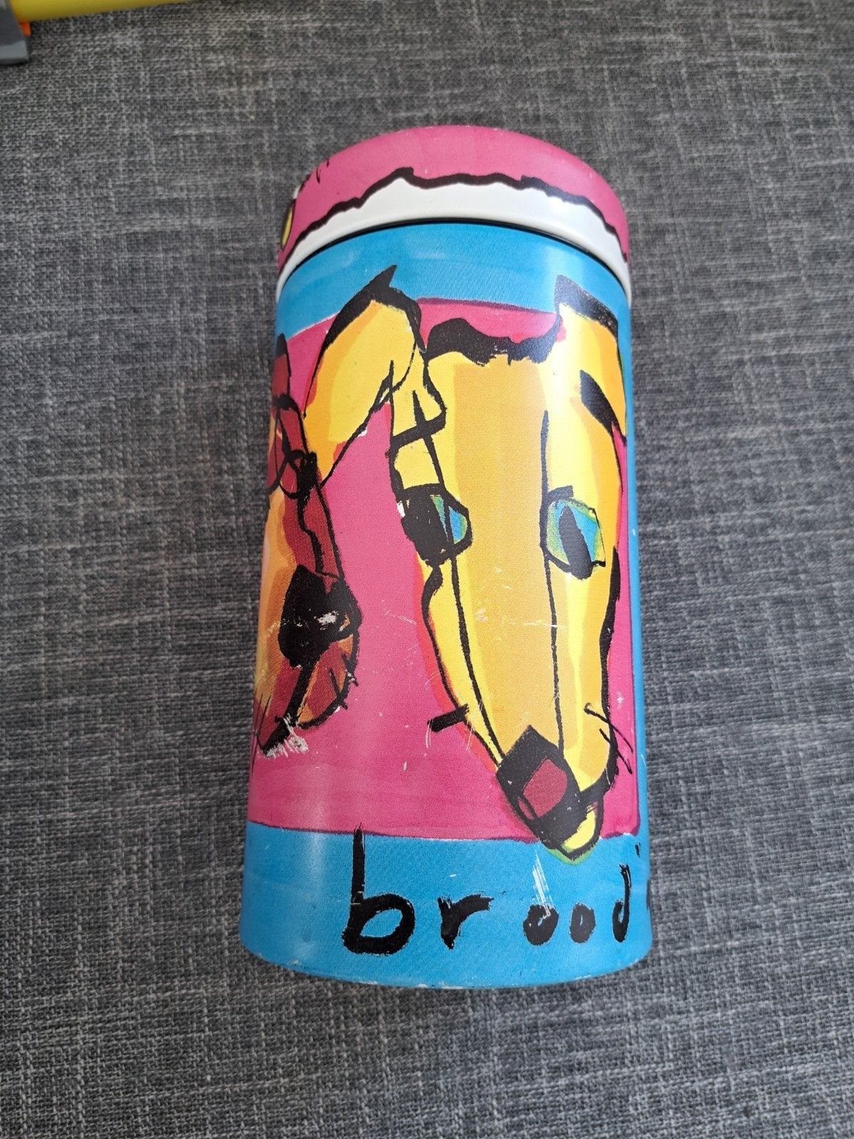 Beschuitblik Herman Brood - Uniek design, Verzamelen, Ophalen, Gebruikt, Overige