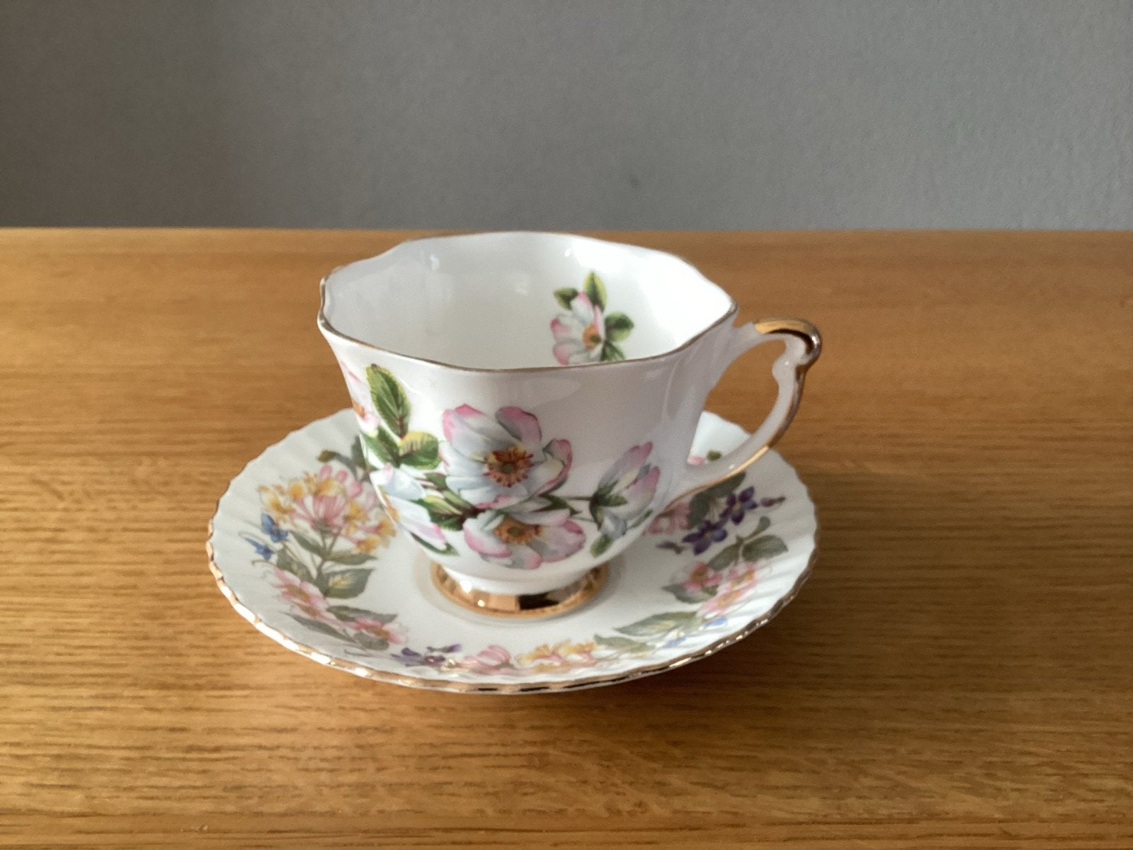 Vintage Paragon Royal Malvern Country Lane Kop en Schotel, Ophalen of Verzenden