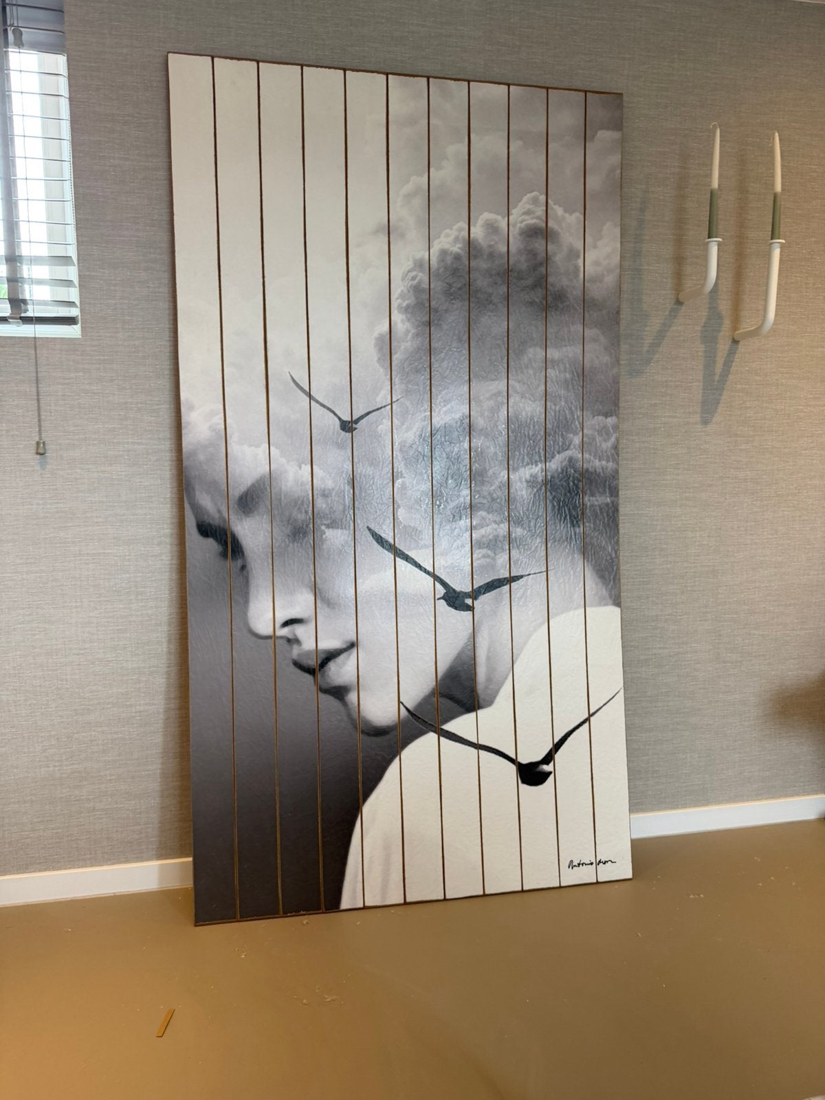 Origineel Antinio Mora schilderij/ kunstwerk, Huis en Inrichting, Woonaccessoires | Schilderijen, Tekeningen en Foto's, Ophalen