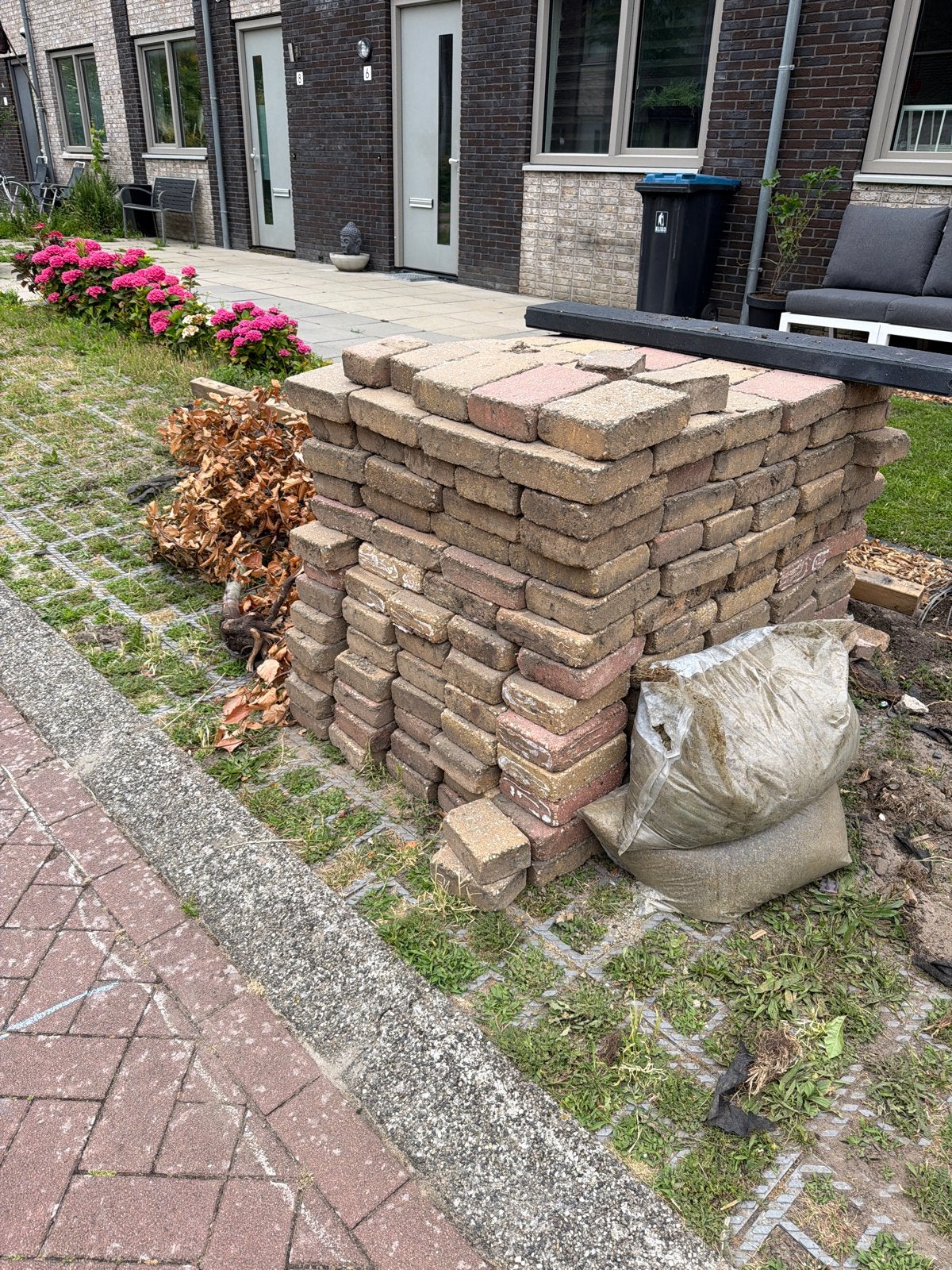 Gebruikte Klinkers - Ideaal voor Tuinpad of Terras, Tuin en Terras, Ophalen, Gebruikt, Klinkers, 5 tot 10 m²