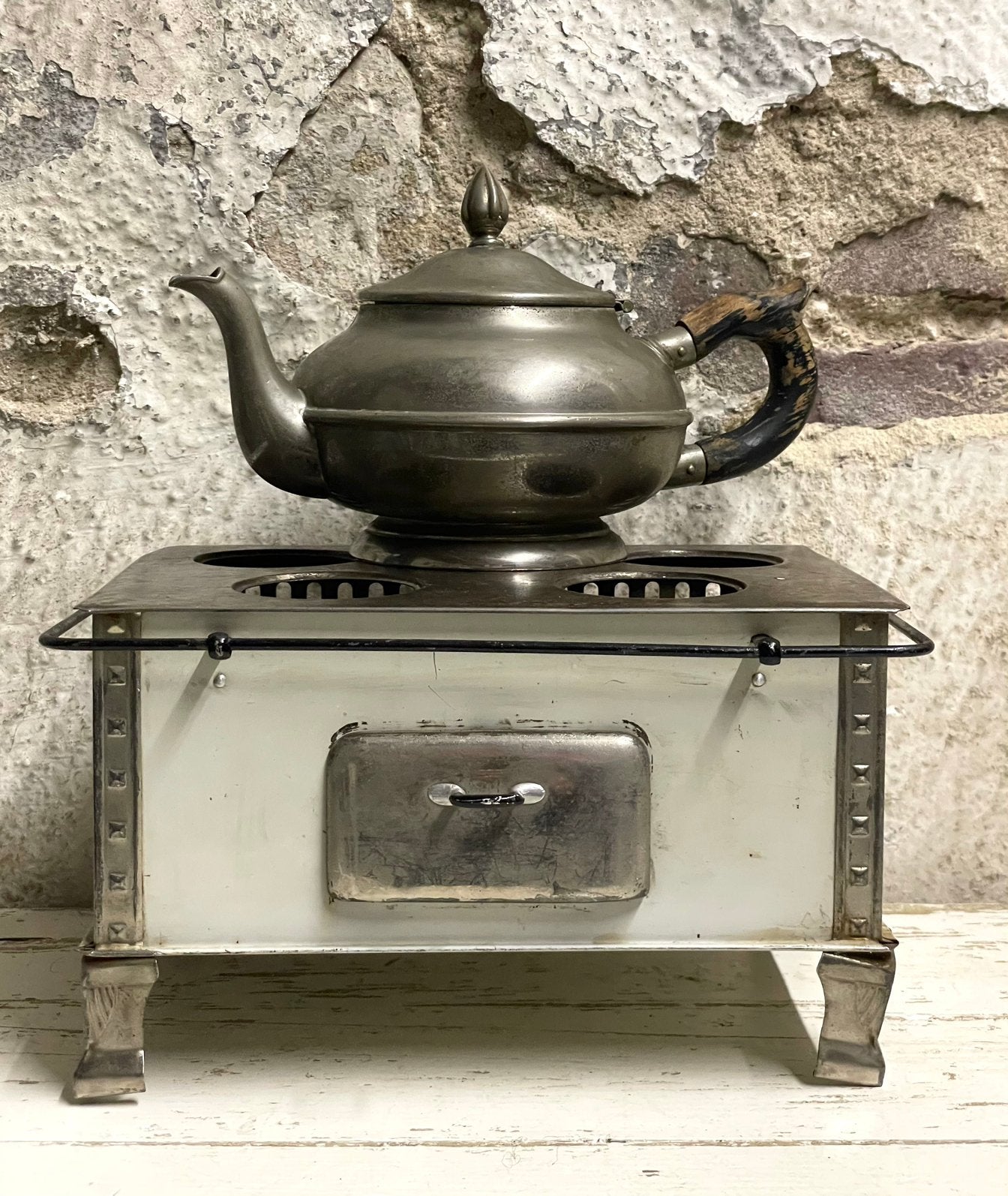 Brocante oud speelgoed fornuisje, Ophalen of Verzenden