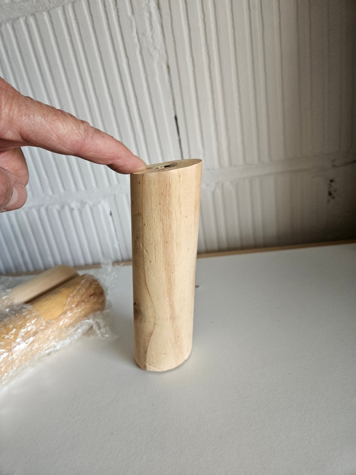 Houten meubelpoten - set van 3, Ophalen of Verzenden, Gebruikt