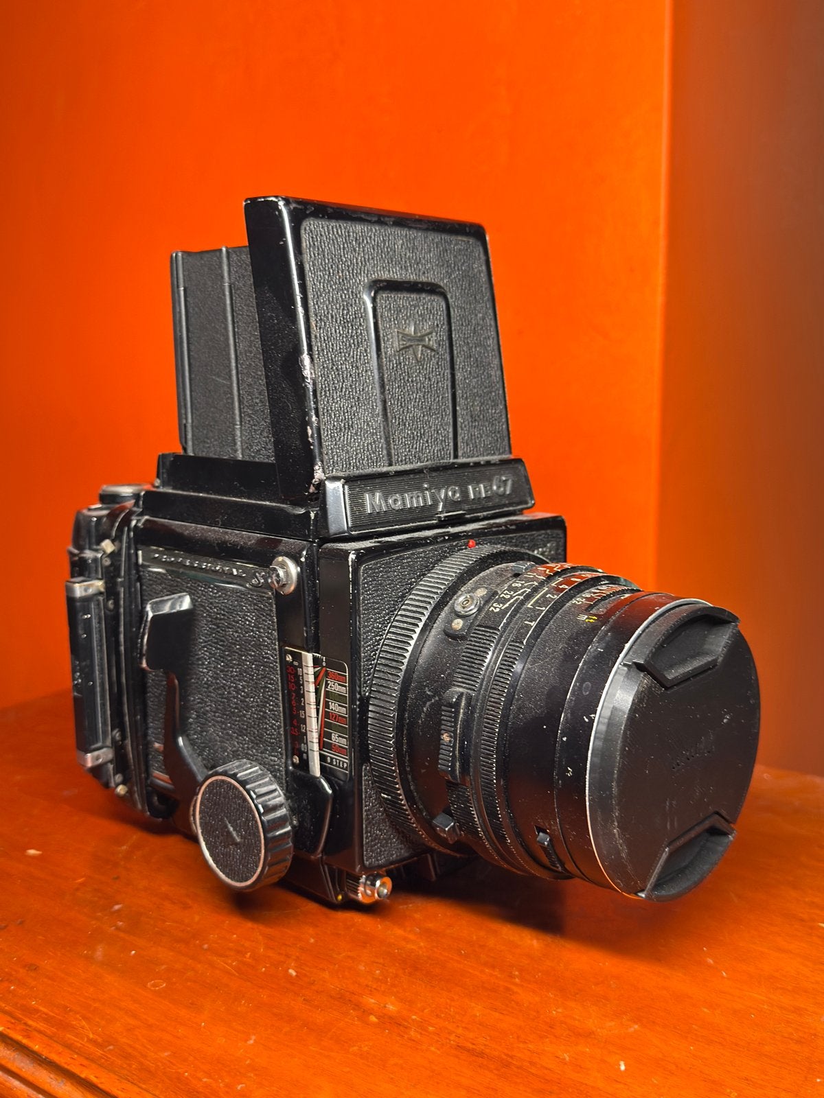 Mamiya RB67 pro s / sekor c 90mm f3.8 Middenformaat Camera, Ophalen of Verzenden, Gebruikt, Spiegelreflex, Overige Merken