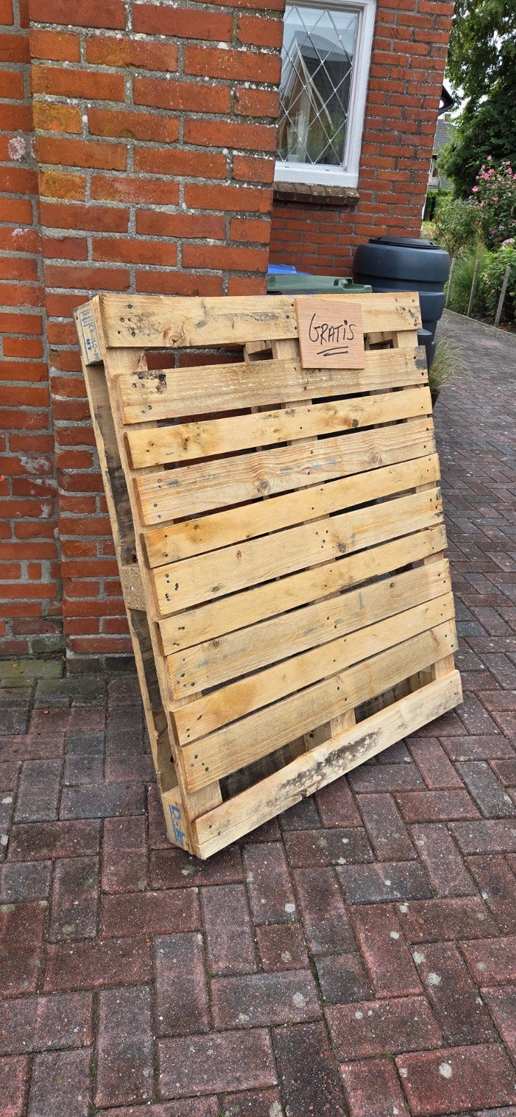 PALLET, Ophalen, Hout, Minder dan 3 meter, 1 tot 2 meter