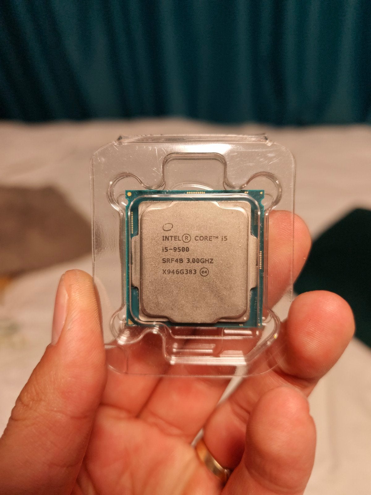 Intel I5-9500 CPU, Computers en Software, Processors, Ophalen, 6-core, LGA 1151, Gebruikt