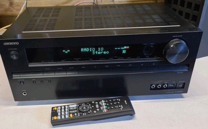 Onkyo netwerk receiver tx-nr509 + nw. afstandsbediening, Audio, Tv en Foto, Ophalen of Verzenden, 120 watt of meer, Onkyo