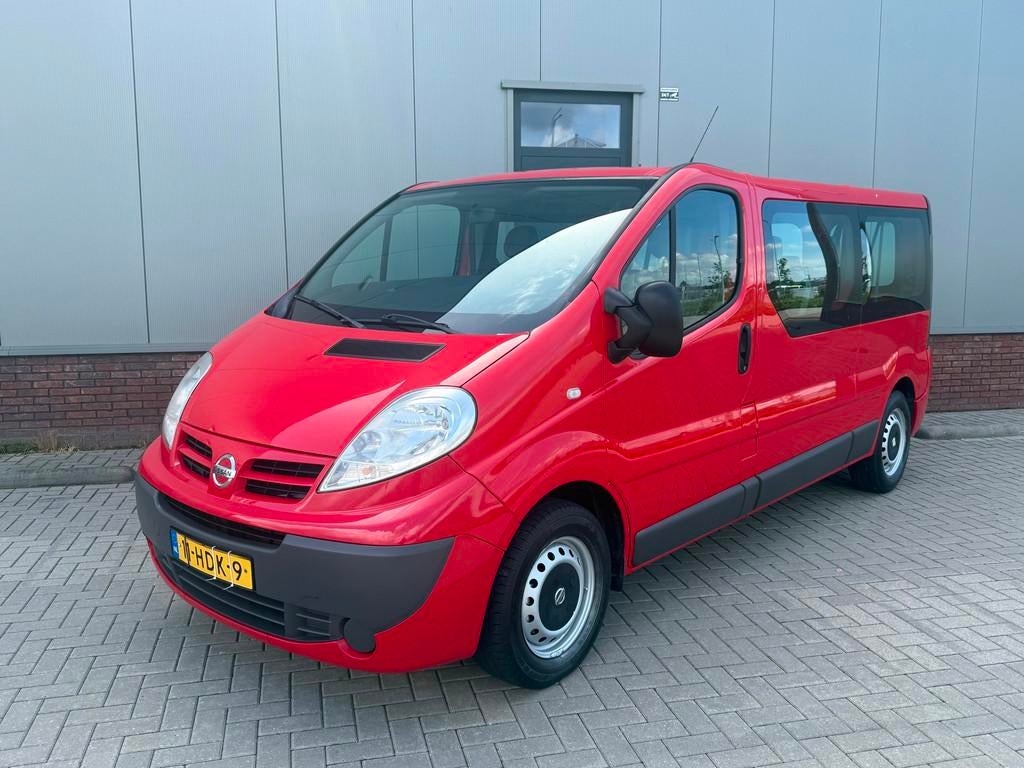 Nissan Primastar Minibus 145.29 2.5 dCi 350L 9 PERSOONS AIRC, Auto's, Voorwielaandrijving, Gebruikt, 2000 kg, Bedrijf