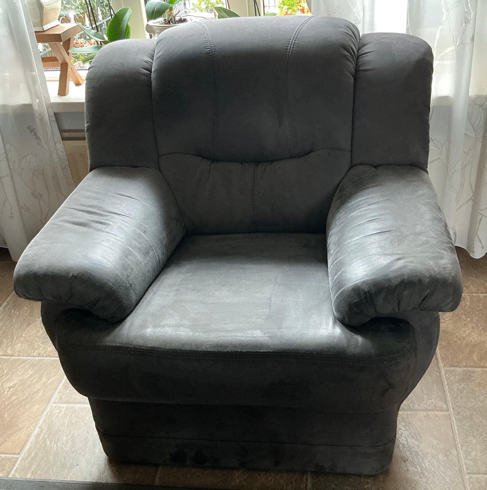 Tweezitsbank, Ophalen, Gebruikt, Minder dan 75 cm, 100 tot 125 cm